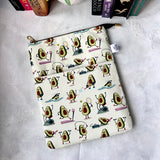 Athletic Avocados -  Zippered Book Sleeve