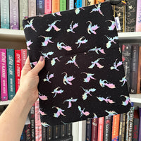 Iridescent Dragons  -  Zippered Book Sleeve