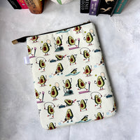 Athletic Avocados -  Zippered Book Sleeve