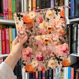 Rose Garden - Zippered Book Sleeve
