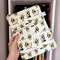 Athletic Avocados -  Zippered Book Sleeve