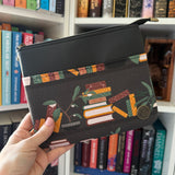 Large Bookshelf e-reader Zippered Sleeve