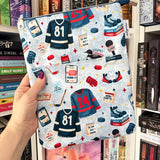 Hockey Romance - Second Period - Zippered Book Sleeve
