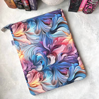 Rainbow Fractals - Zippered Book Sleeve