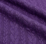 It’s Sweater Weather - Amethyst - Zippered Book Sleeve