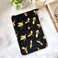 Gold Dragons -  Zippered Book Sleeve