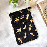 Gold Dragons -  Zippered Book Sleeve