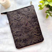 Gold Baroque -  Zippered Book Sleeve