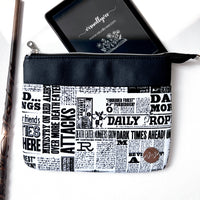 Daily Prophet Harry Potter e-reader Zippered Sleeve