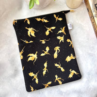Gold Dragons -  Zippered Book Sleeve