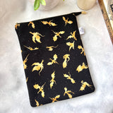 Gold Dragons -  Zippered Book Sleeve