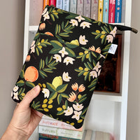 Oranges & Lemons -  Zippered Book Sleeve