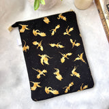 Gold Dragons -  Zippered Book Sleeve