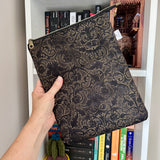 Gold Baroque -  Zippered Book Sleeve
