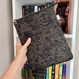 Gold Baroque -  Zippered Book Sleeve - paperback