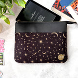 Celestial Suns & Moons Small e-reader Zippered Sleeve