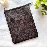 Gold Baroque -  Zippered Book Sleeve