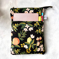 Oranges & Lemons -  Zippered Book Sleeve