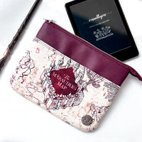 Marauders Map Harry Potter e-reader Zippered Sleeve
