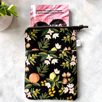 Oranges & Lemons -  Zippered Book Sleeve