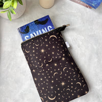 Small Stars and Moons -  Zippered Book Sleeve - Paperback