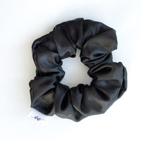 Satin Scrunchie - Black