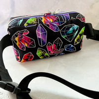 Crystals Canvas Large Crossbody Bag