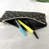 Harry Potter Gold Deathly Hallows Pencil Case