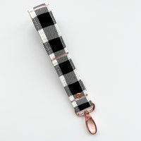 Rose Gold Collection Fabric Keychain Wristlet
