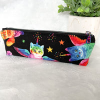 Rainbow Unicorn Kittens Pencil Case