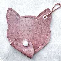 Cork Cat Pouch - Pink