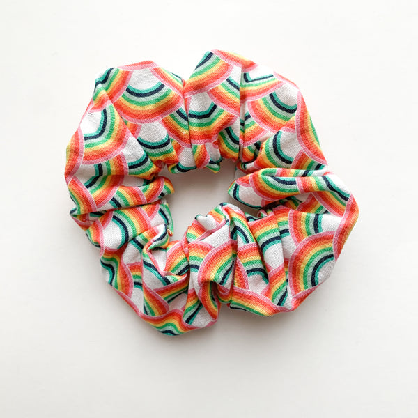 Rainbow Scrunchie