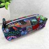 Beauty & the Beast Stained Glass - Small Boxy Pouch