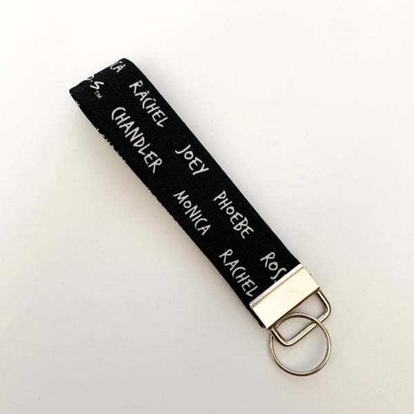 Friends Fabric Keychain Wristlet