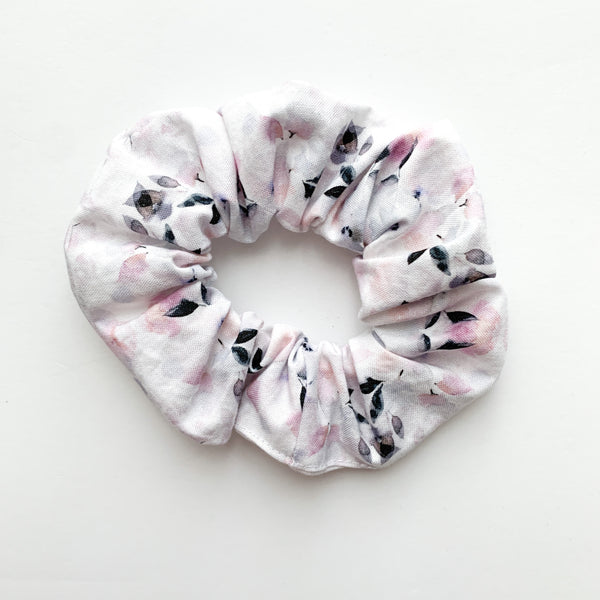 Floral - Pink and Mauve Scrunchie