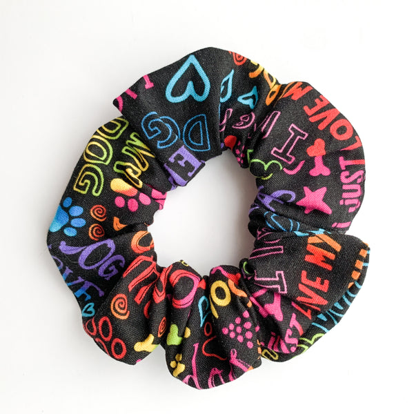 I love Dogs Scrunchie