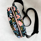 Rifle Paper Co Rosa Canvas Large Crossbody Bag