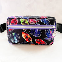 Crystals Canvas Large Crossbody Bag