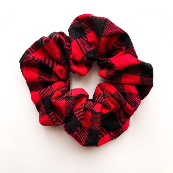Buffalo Plaid Scrunchie