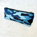Blue Camo Pencil Case