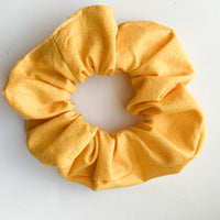 Yellow Pattern Scrunchie