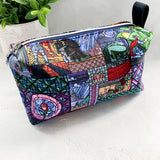 Beauty & the Beast Stained Glass - Medium Boxy Pouch