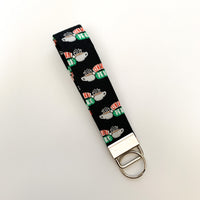 Friends Central Perk Fabric Keychain Wristlet