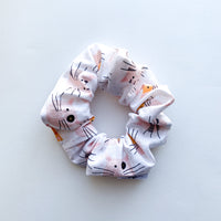Pink Cats Scrunchie
