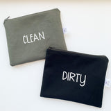 Custom Clean & Dirty Mask Pouches