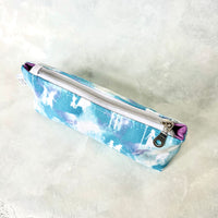 Frozen Watercolour Silhouette Pencil Case